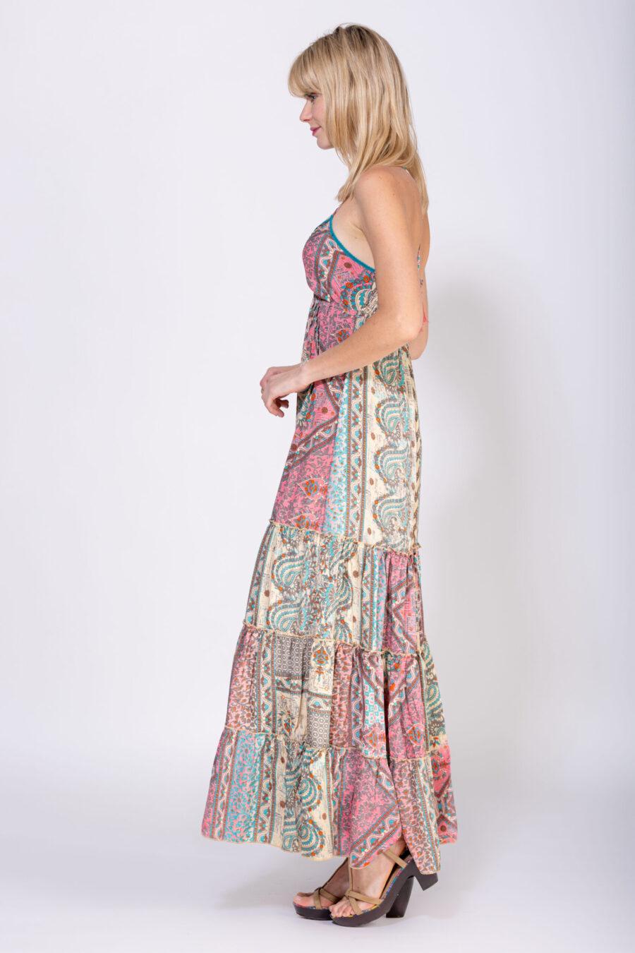 peace&love by calao VESTIDO LARGO ESTAMPADO Grandes descuentos