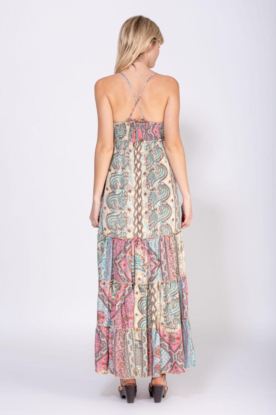 peace&love by calao VESTIDO LARGO ESTAMPADO Grandes descuentos