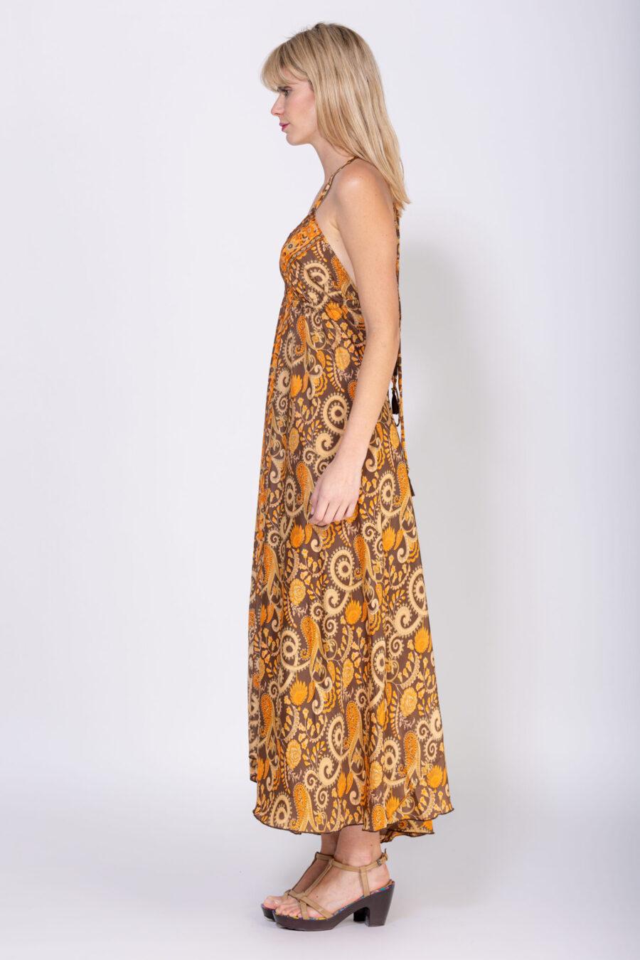 peace&love by calao VESTIDO CORTO CRUZADO ESTAMPADO Liquidación