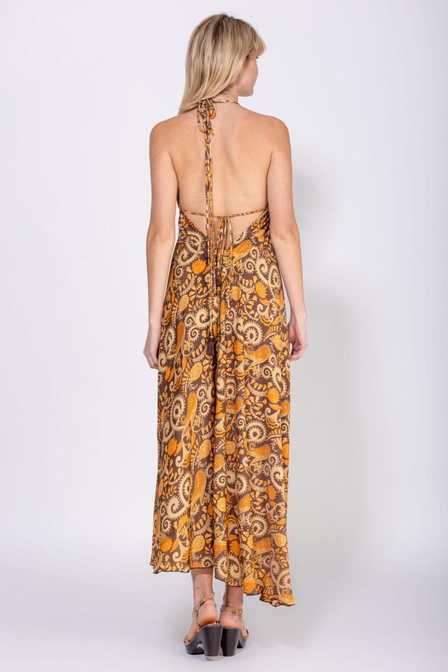 peace&love by calao VESTIDO CORTO CRUZADO ESTAMPADO Liquidación