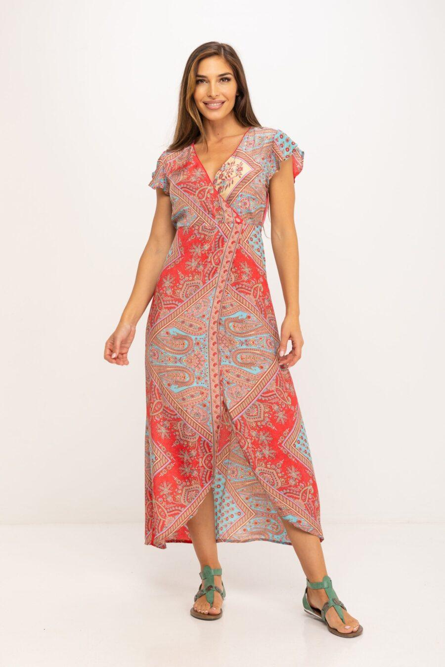 peace&love by calao VESTIDO LARGO ESTAMPADO