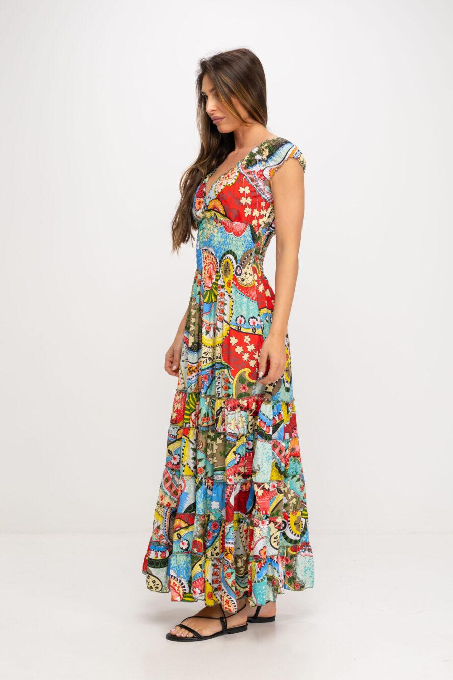 peace&love by calao VESTIDO LARGO ESTAMPADO Limitado a 3 días