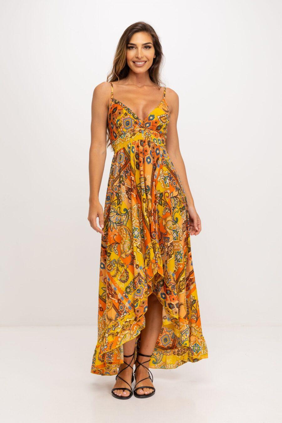 peace&love by calao VESTIDO LARGO ESTAMPADO