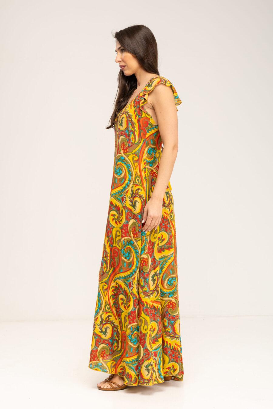peace&love by calao VESTIDO ESTAMPADO LARGO Última moda