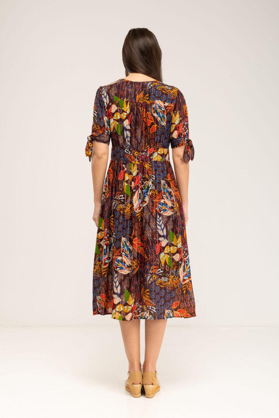peace&love by calao VESTIDO ESTAMPADO ABOTONADO Ofertas de temporada