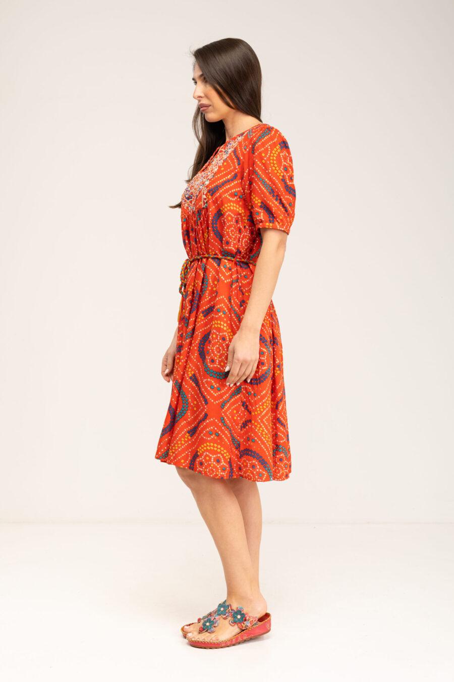 peace&love by calao VESTIDO ESTAMPADO ÉTNICO Grandes ahorros