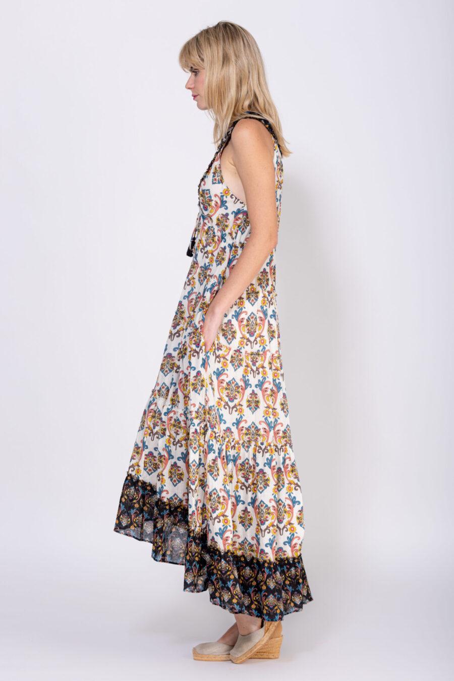 peace&love by calao VESTIDO ESTAMPADO LARGO En línea