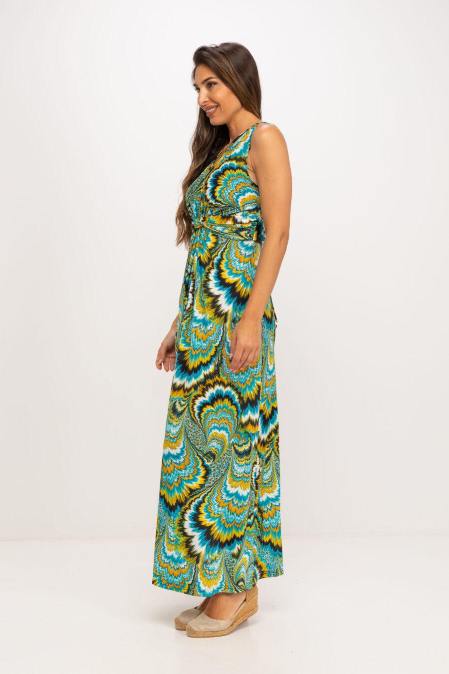 peace&love by calao VESTIDO LARGO ESTAMPADO Venta caliente