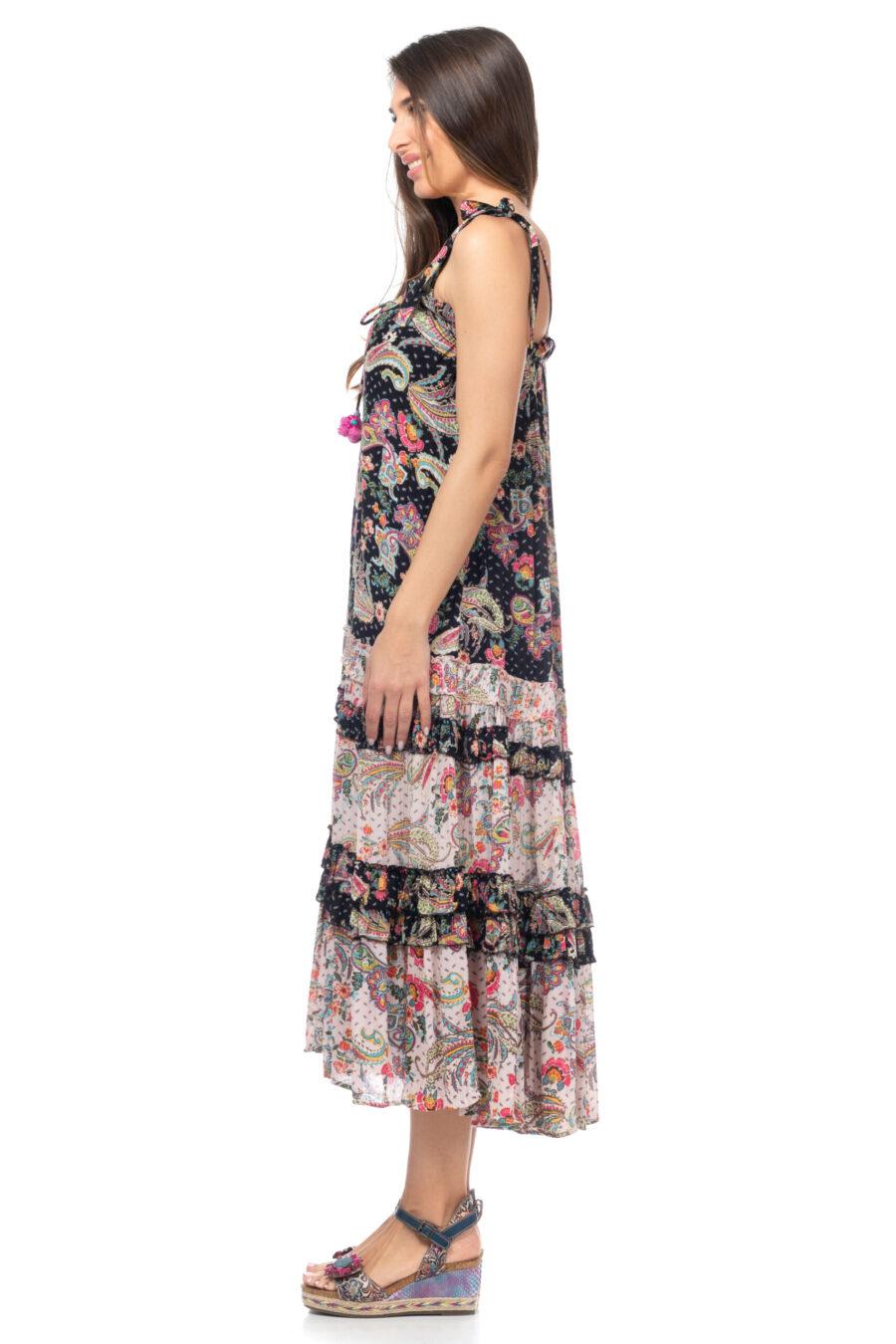 peace&love by calao VESTIDO CON DOS ESTAMPADOS Rebajas baratas