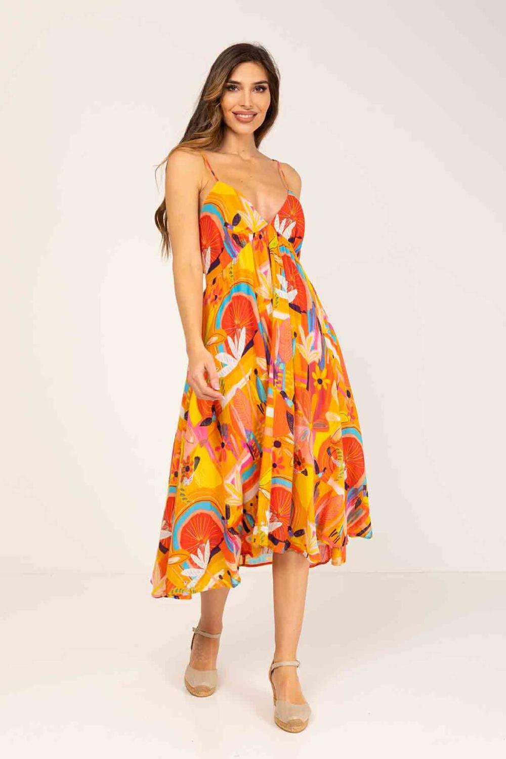 peace&love by calao VESTIDO CON LARGO POR DEBAJO DE RODILLA