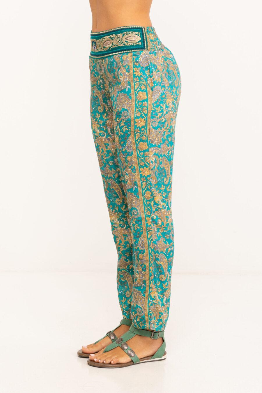 peace&love by calao PANTALON ESTAMPADO LARGO Promoción por tiempo limitado