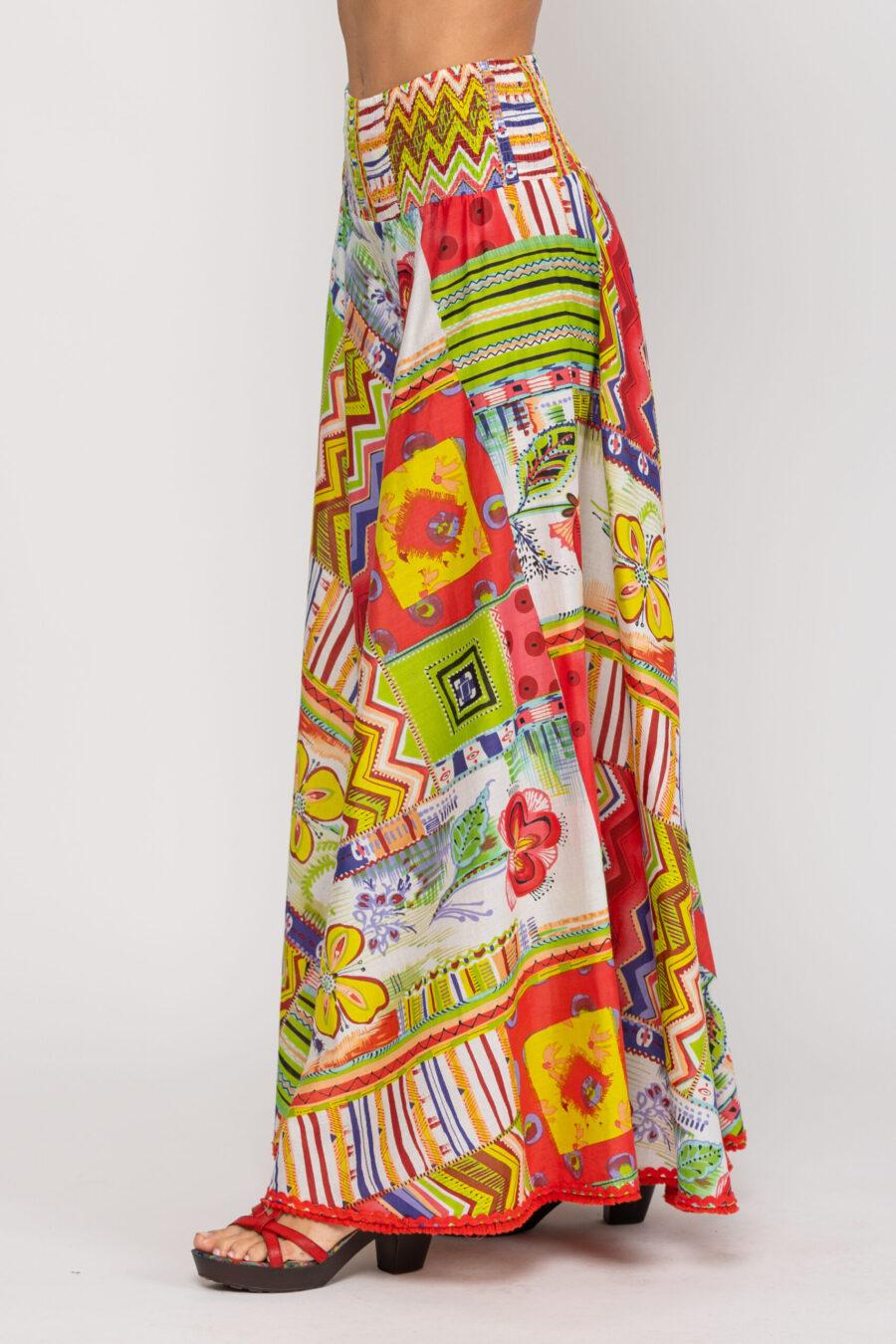 peace&love by calao PANTALON ESTAMPADO LARGO Envío internacional gratuito