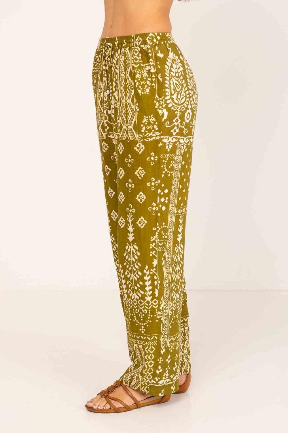 peace&love by calao PANTALON ESTAMPADO Ahorra y exporta