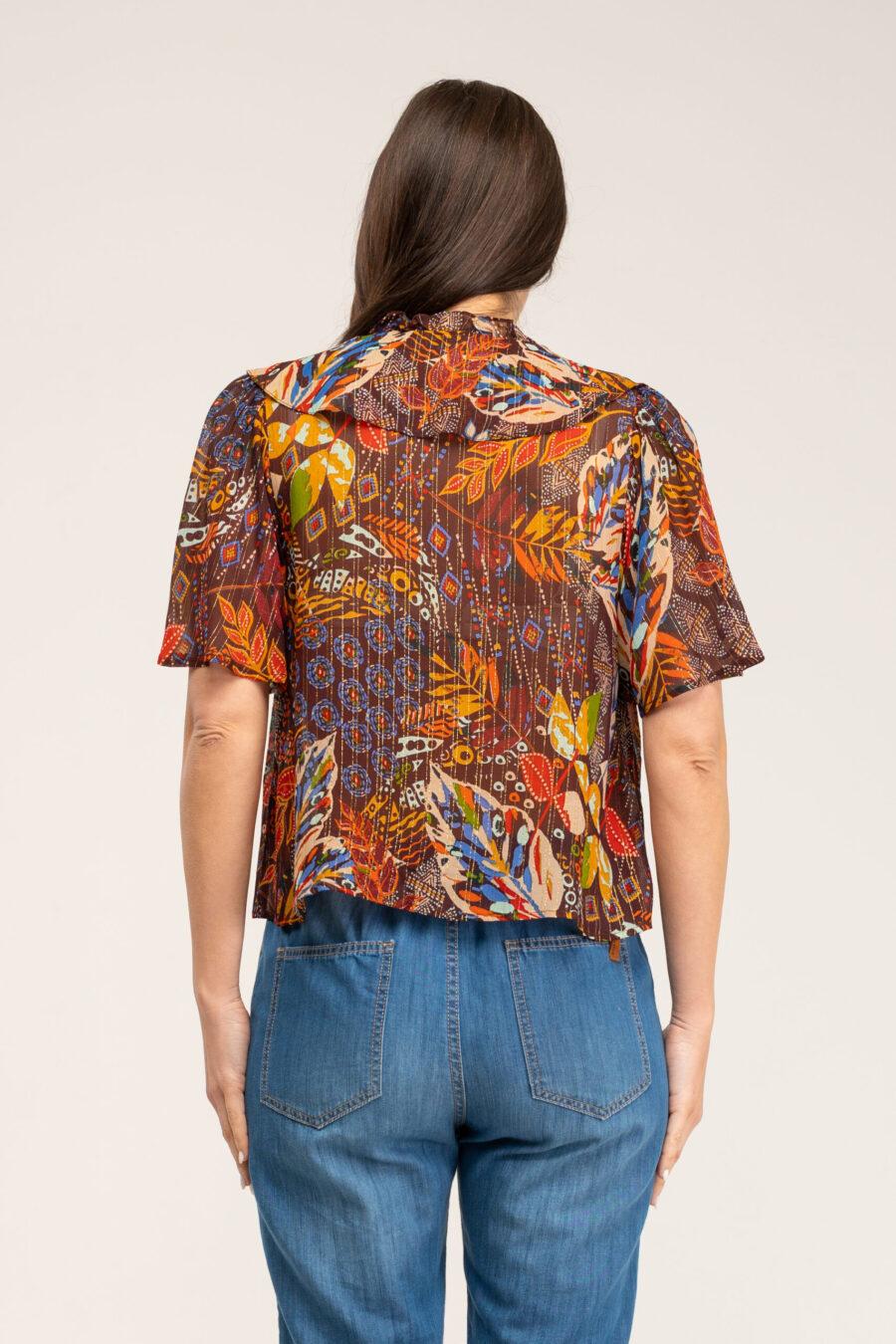 peace&love by calao BLUSA ESTAMPADA CORTA Última moda