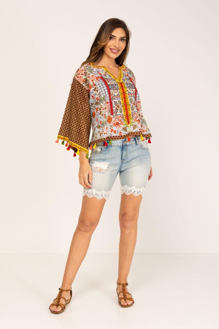 peace&love by calao BLUSA ESTAMPADA