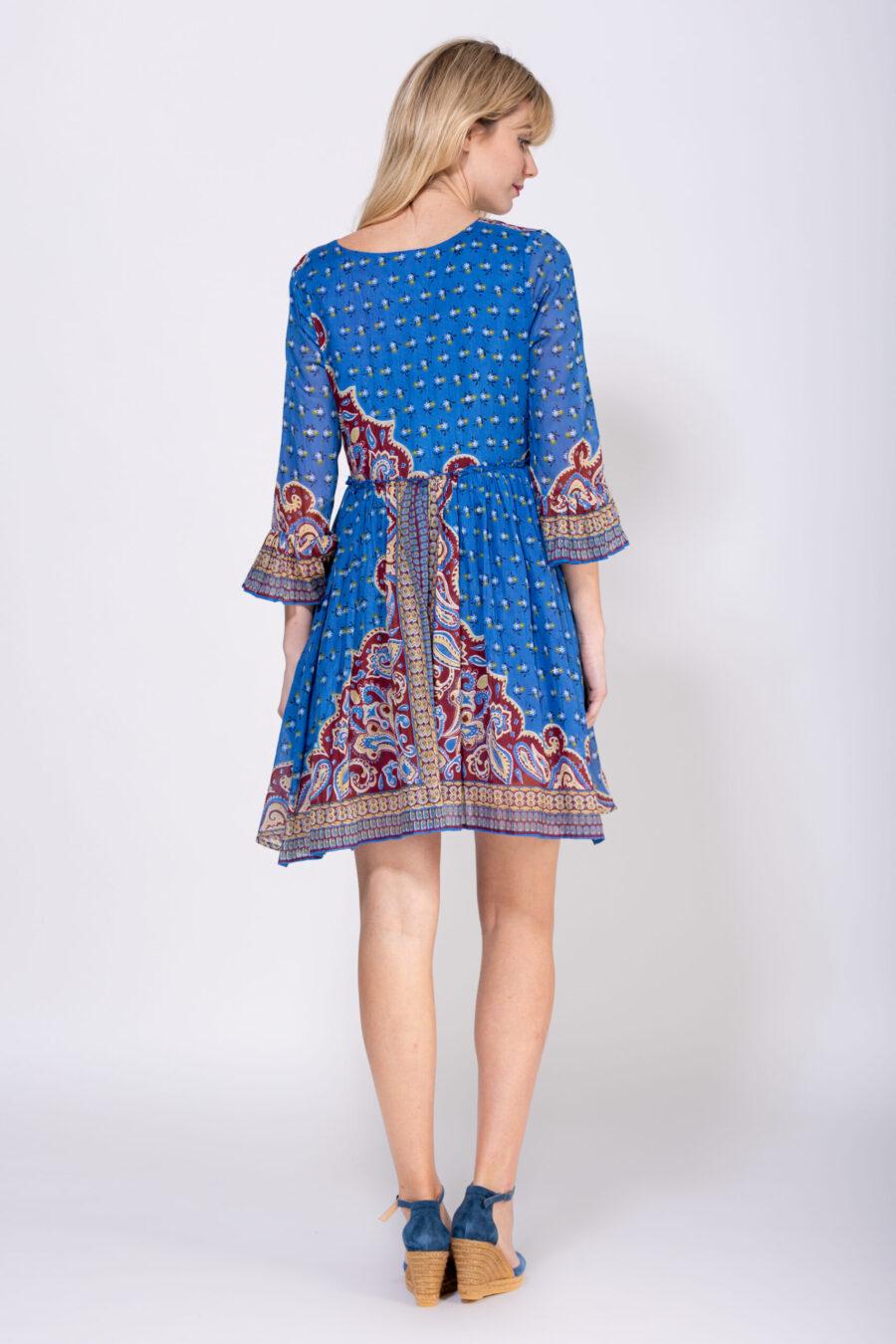 peace&love by calao VESTIDO CORTO ESTAMPADO CACHEMIRE Gran oferta