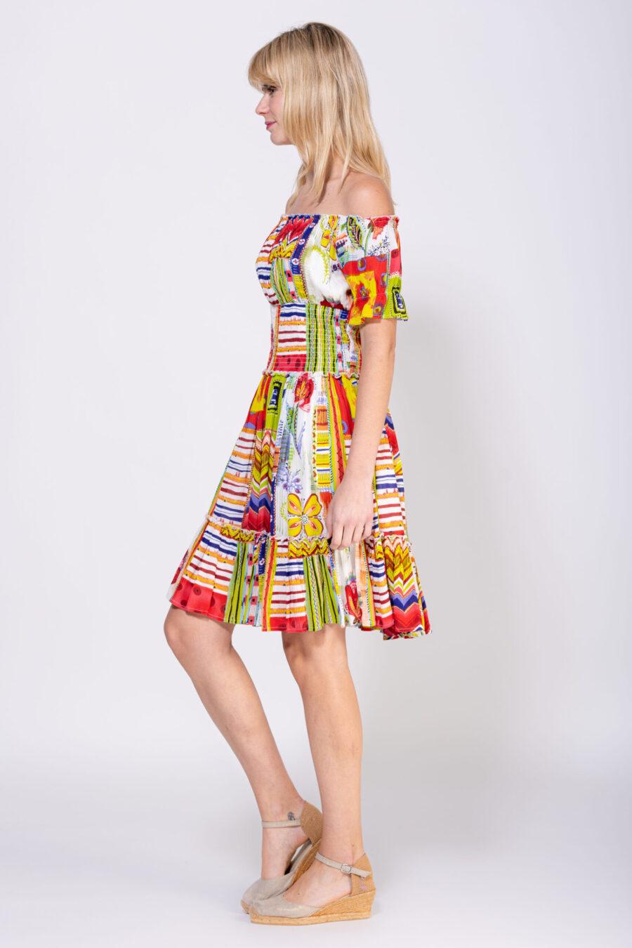 peace&love by calao VESTIDO ESTAMPADO CORTO Promoción trimestral