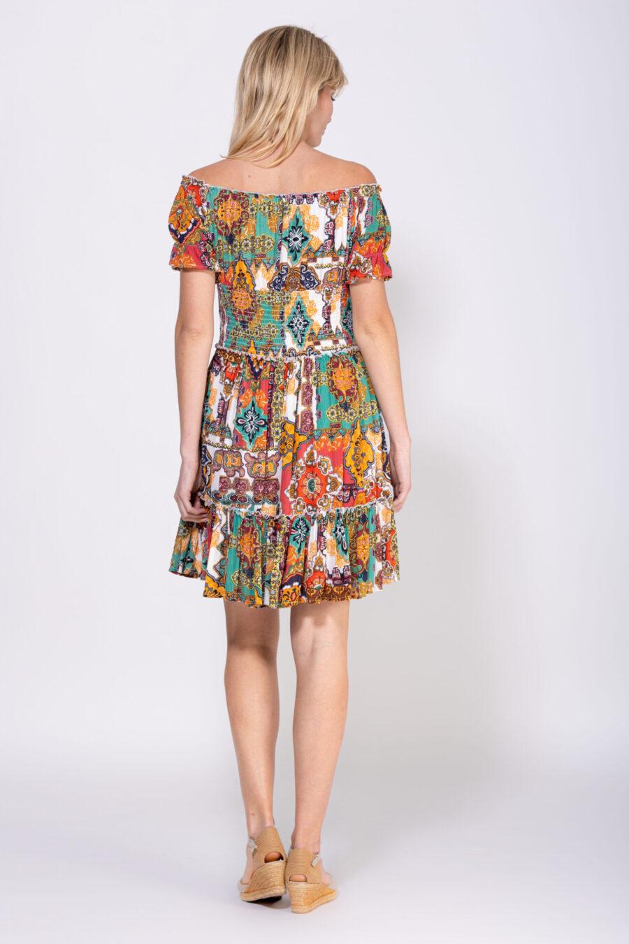 peace&love by calao VESTIDO ESTAMPADO CORTO Liquidación
