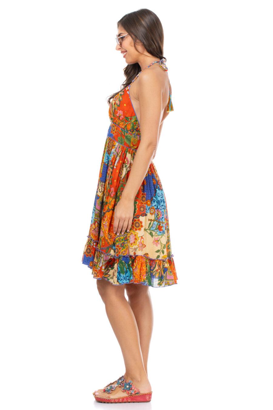 peace&love by calao VESTIDO CORTO CON TIRANTE ESPAGUETI Ahorra y exporta