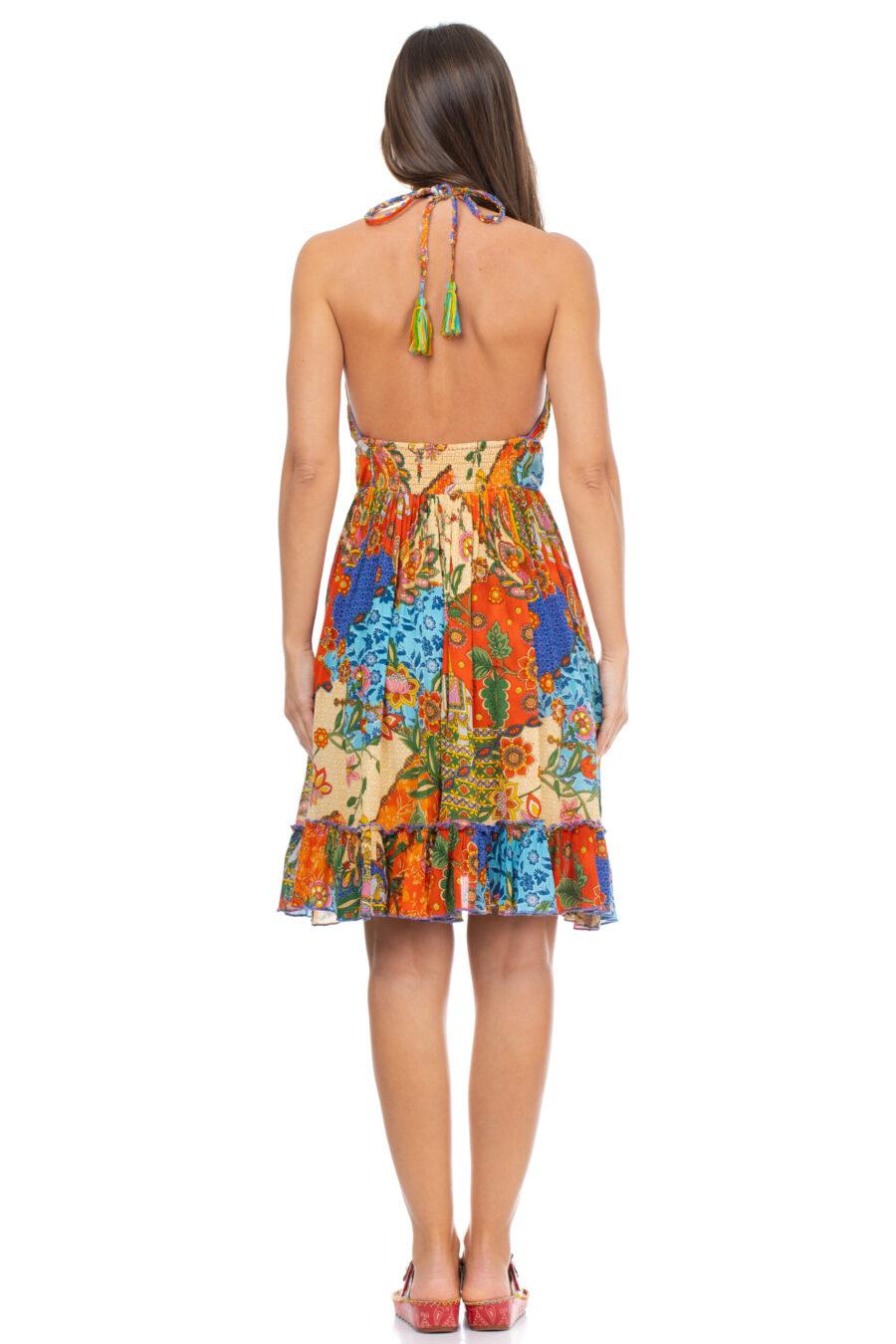 peace&love by calao VESTIDO CORTO CON TIRANTE ESPAGUETI Ahorra y exporta