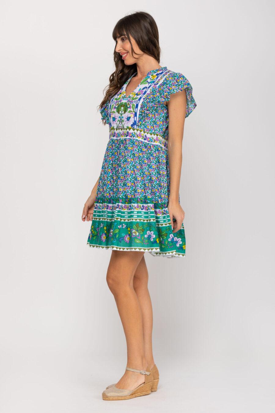 peace&love by calao VESTIDO CORTO CON VARIOS ESTAMPADOS En oferta
