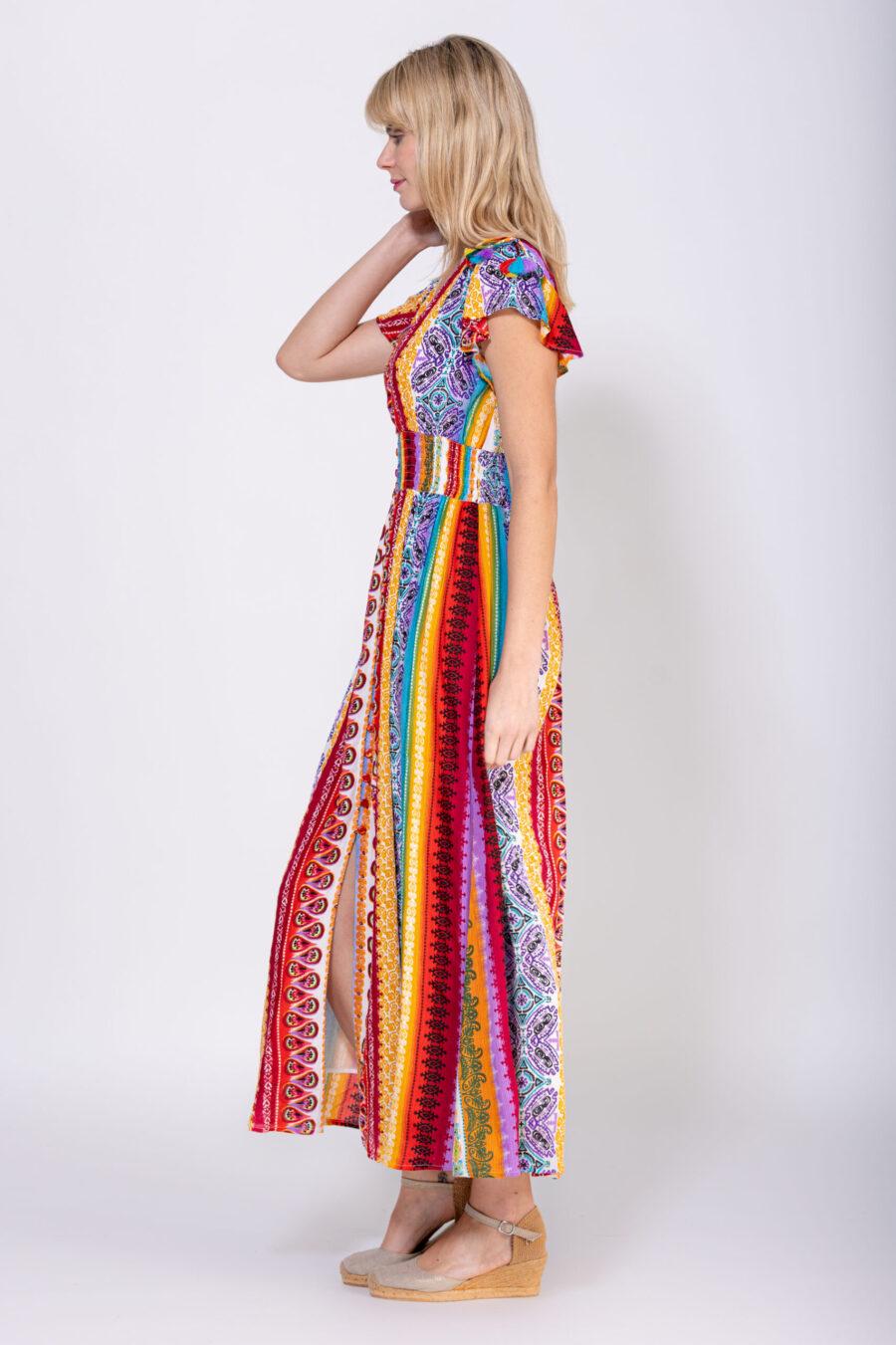 peace&love by calao VESTIDO LARGO ESTAMPADO Ofertas