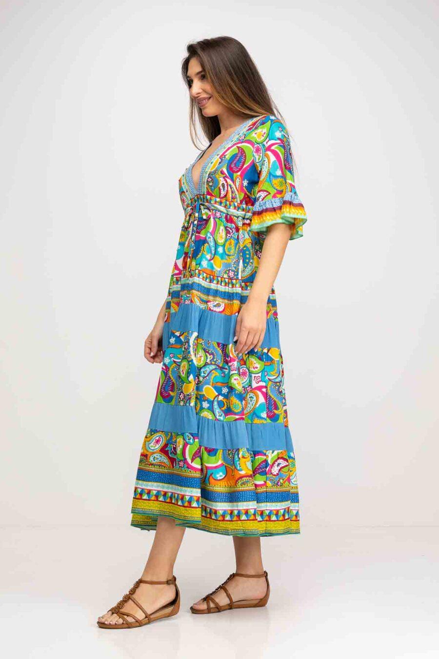 peace&love by calao VESTIDO VARIOS ESTAMPADOS Venta caliente