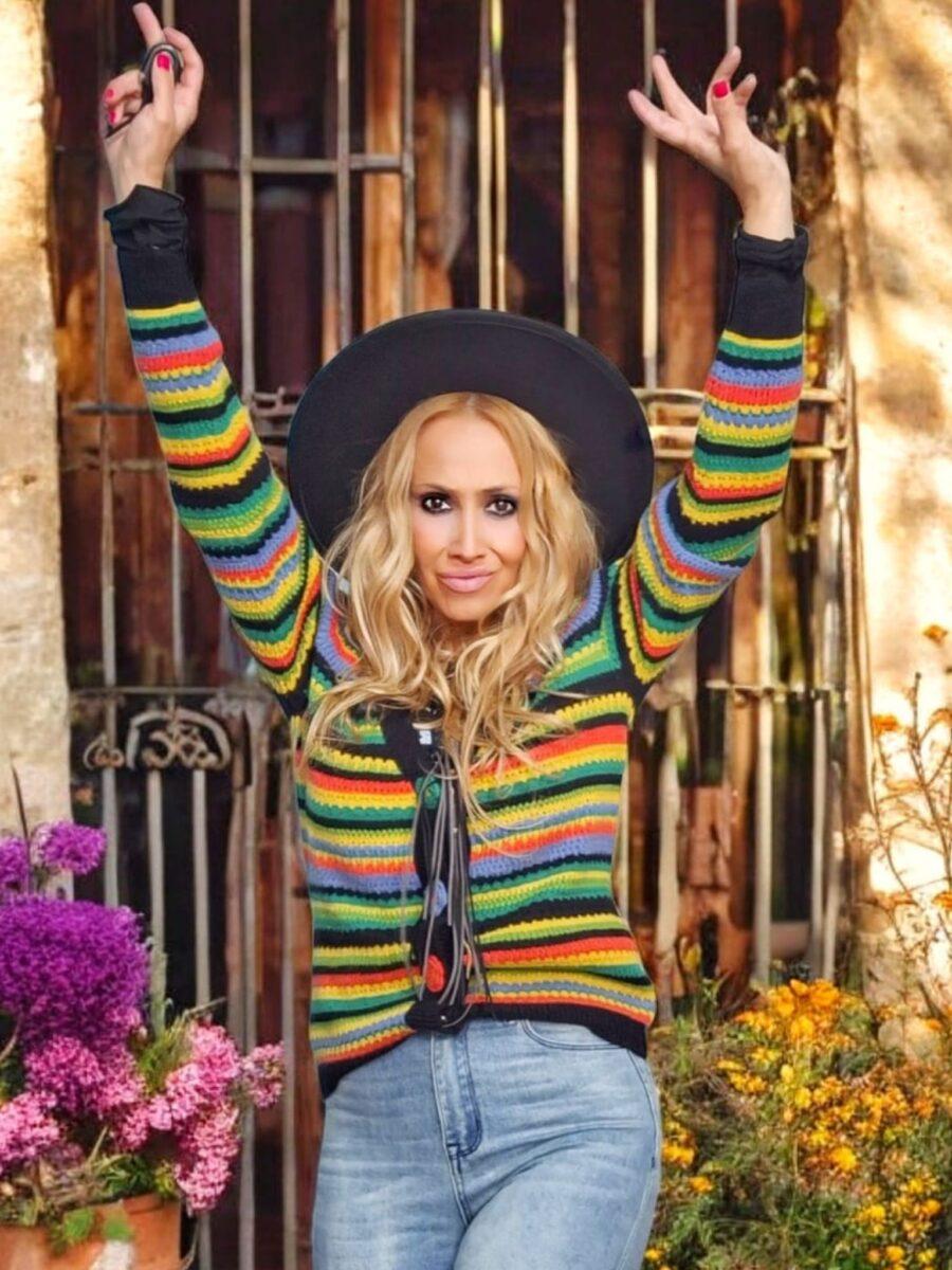 peace&love by calao CHAQUETA PUNTO OC3119C