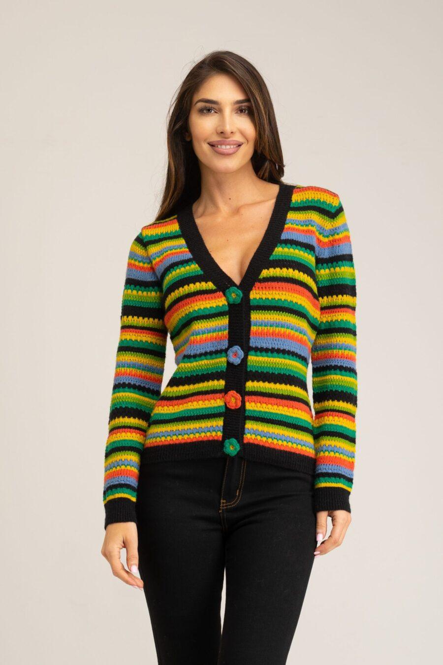 peace&love by calao CHAQUETA PUNTO OC3119C Mejor oferta