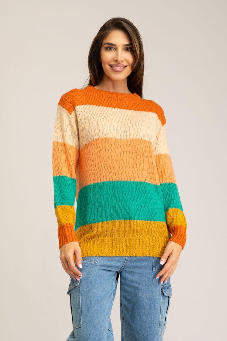 peace&love by calao JERSEY PUNTO FINO DE RAYAS EL3121J