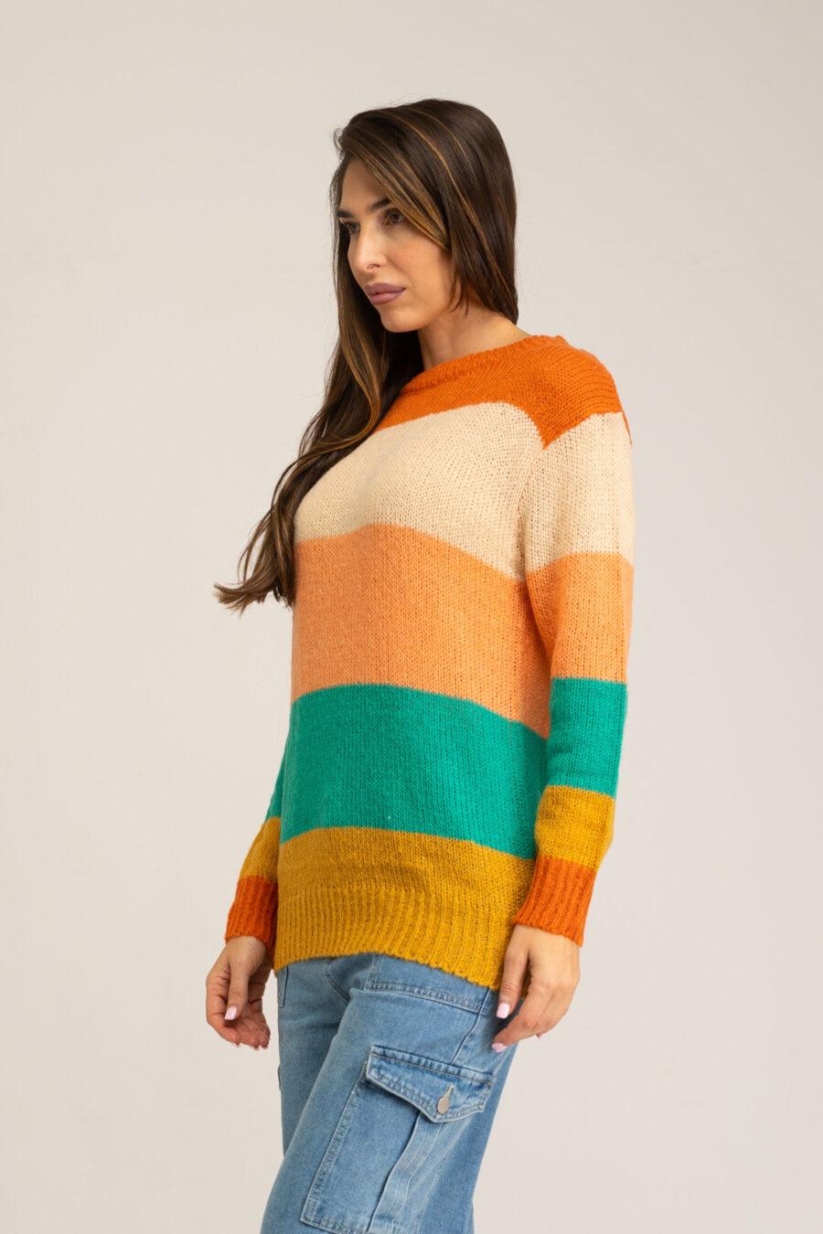 peace&love by calao JERSEY PUNTO FINO DE RAYAS EL3121J Rebajas top