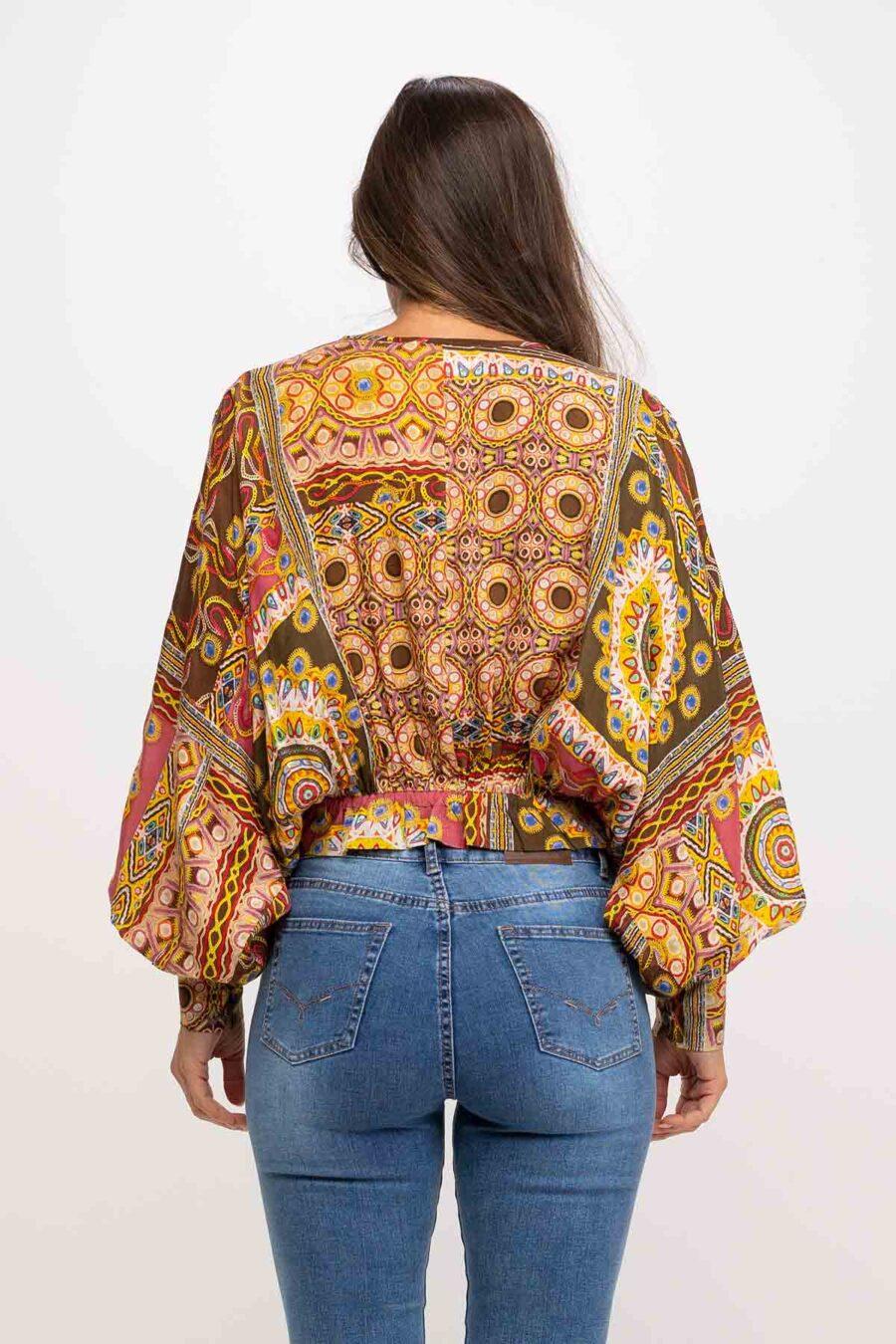 peace&love by calao BLUSA CON BORDADOS PR1095B Oferta especial de fábrica