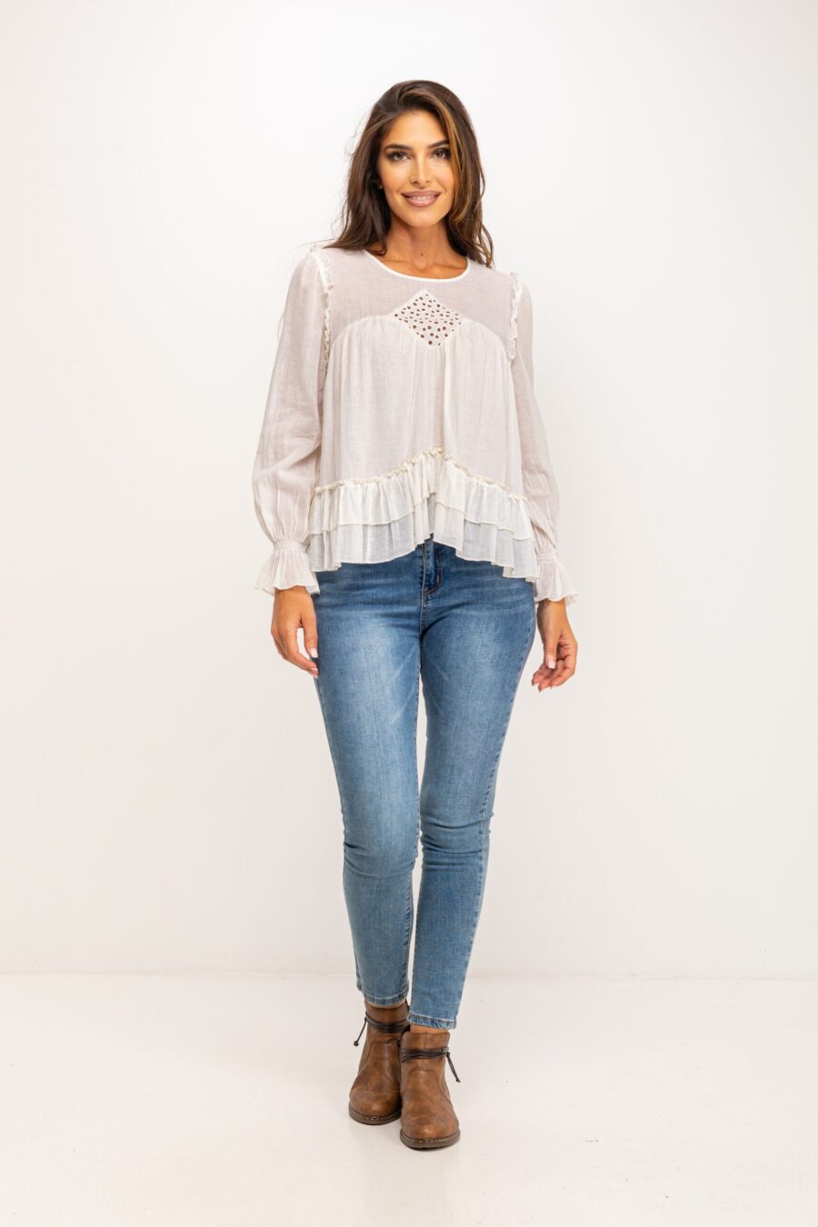 peace&love by calao BLUSA ALGODÓN IC1042B Solo queda un día