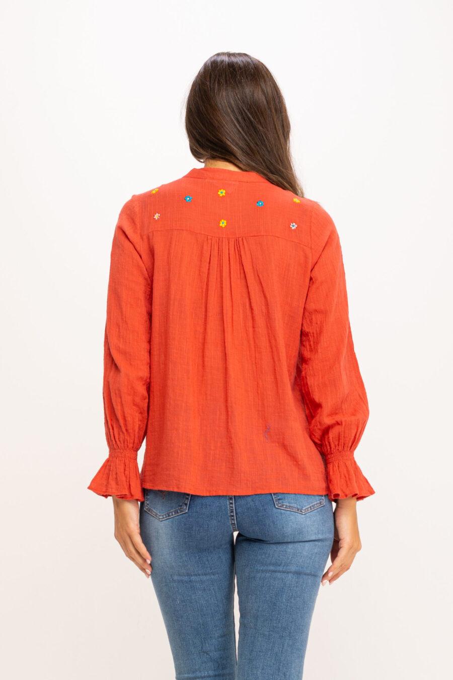 peace&love by calao BLUSA ALGODÓN RUSTICO IC1041B Ahorra y exporta