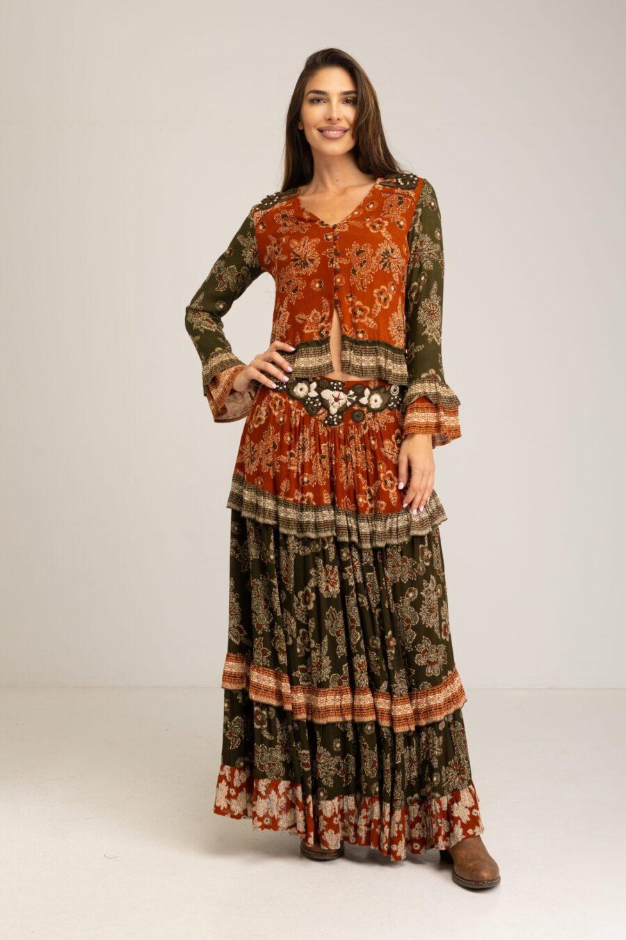 peace&love by calao FALDA CON CORTES PR3111F