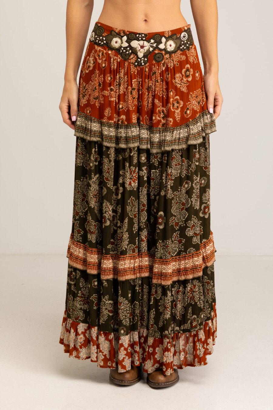 peace&love by calao FALDA CON CORTES PR3111F Descuentos del mes
