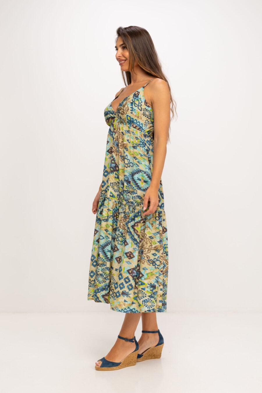 peace&love by calao VESTIDO LARGO ESTAMPADO Ofertas especiales