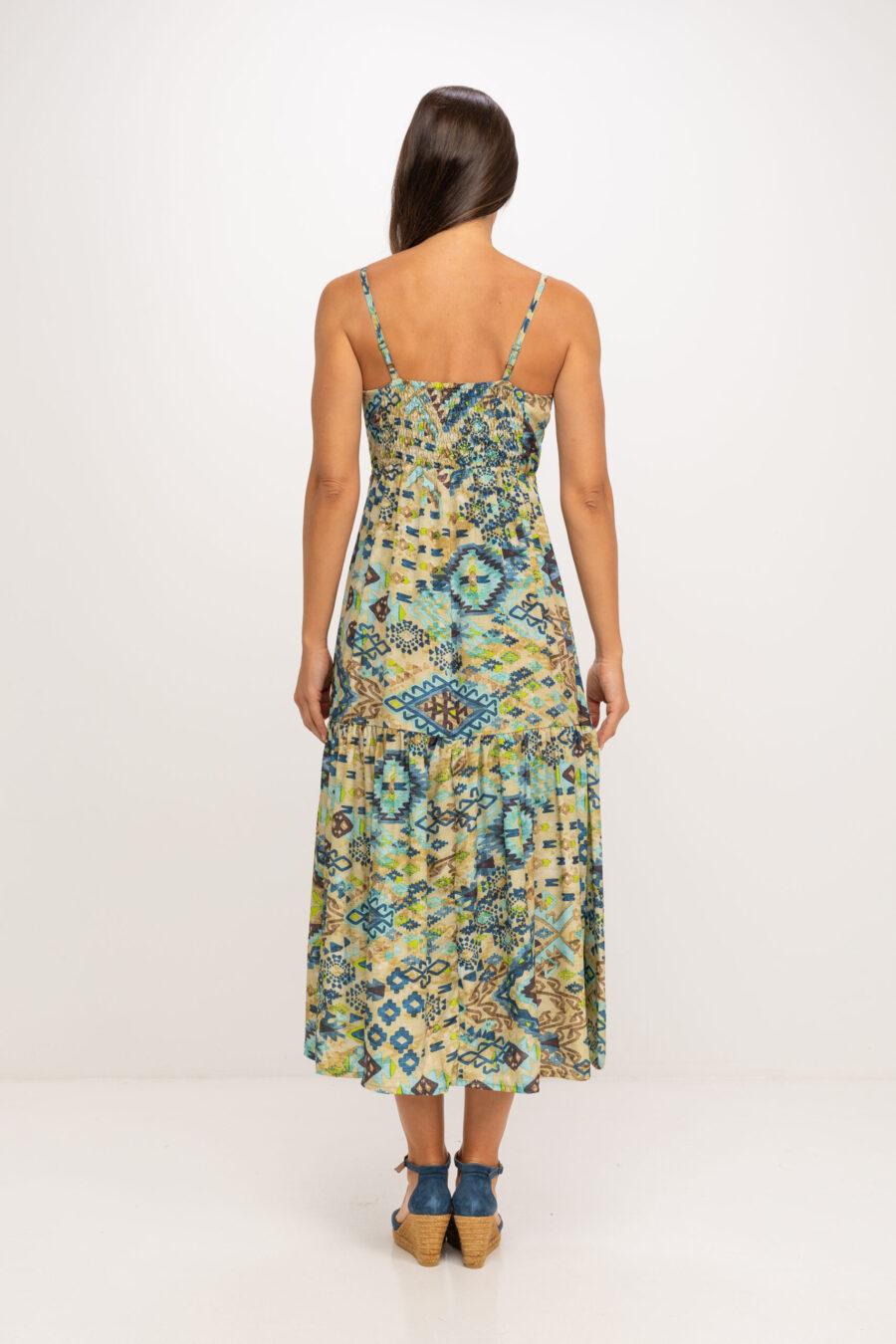 peace&love by calao VESTIDO LARGO ESTAMPADO Ofertas especiales