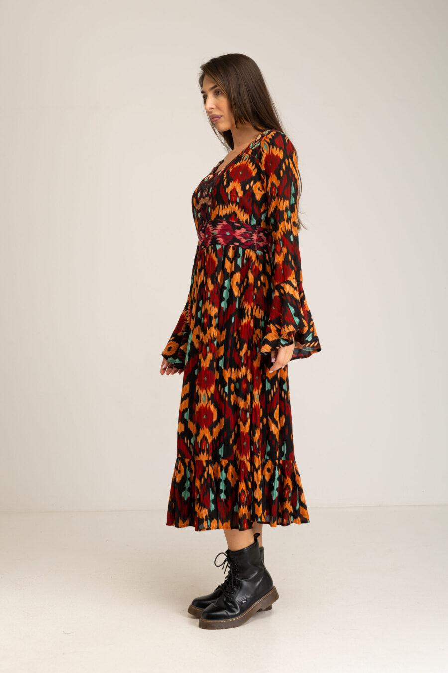 peace&love by calao VESTIDO ESTAMPADO PR3083V Venta caliente
