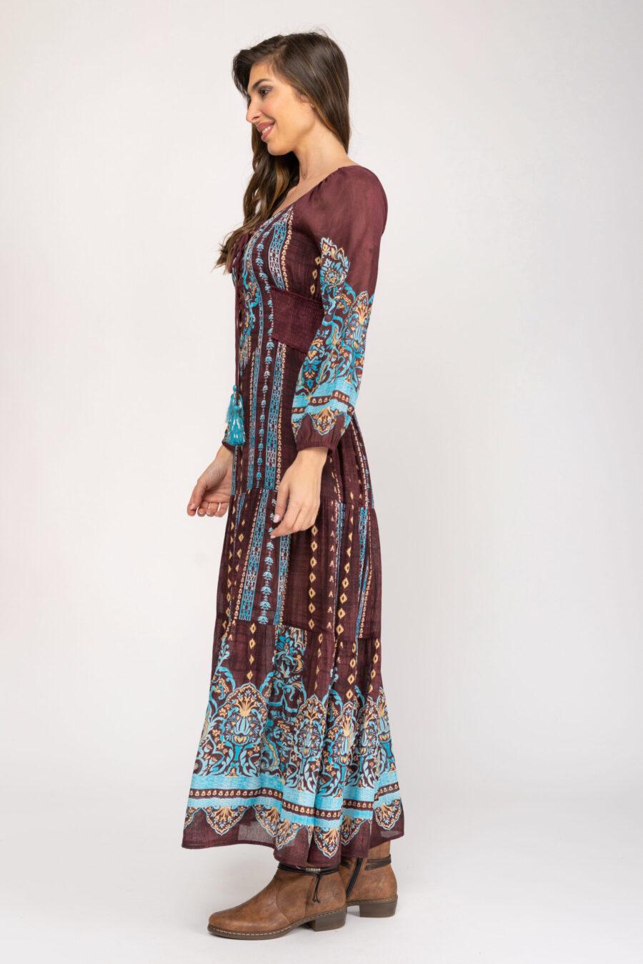peace&love by calao VESTIDO ESTAMPADO PR3109V En oferta