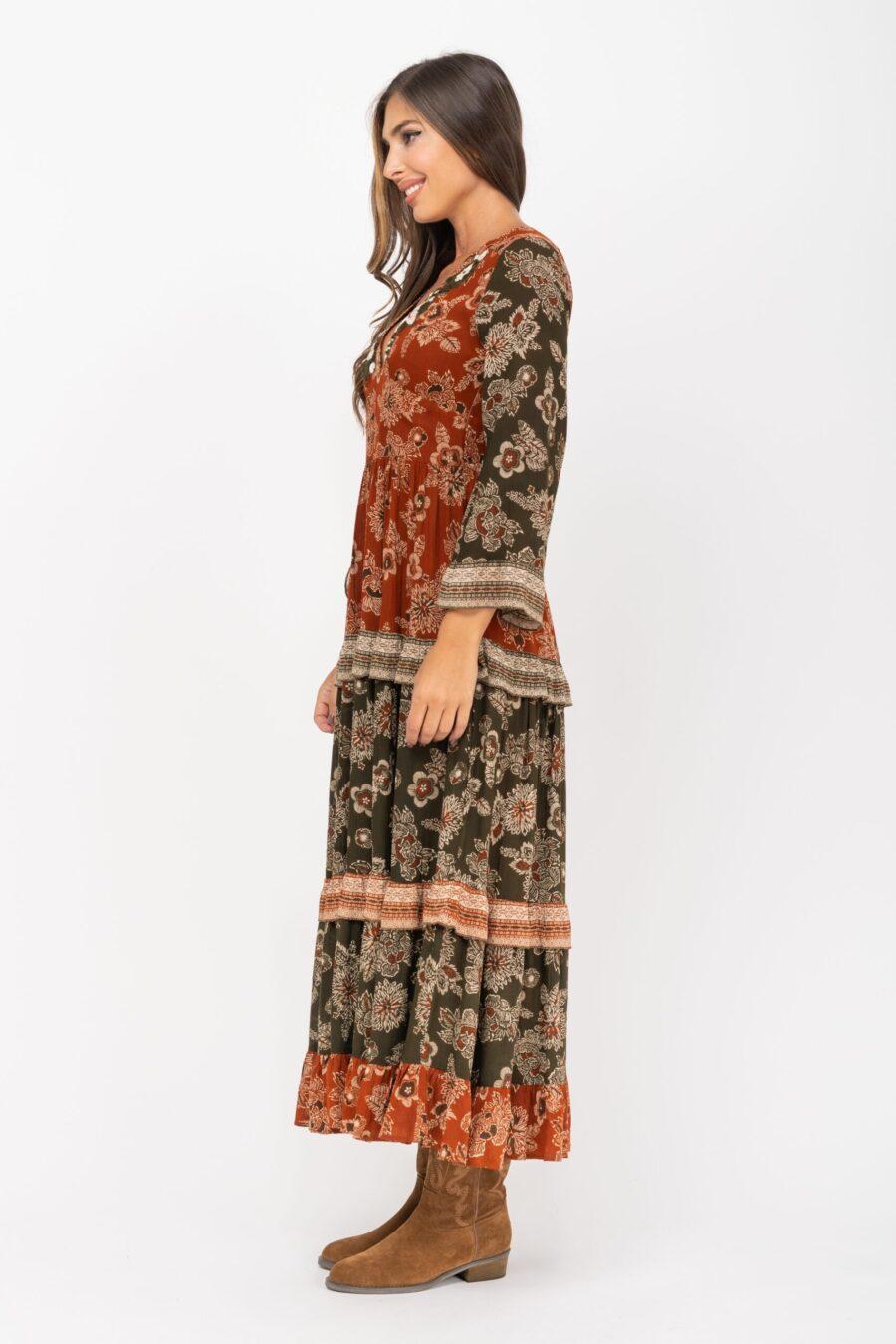 peace&love by calao VESTIDO CON VARIOS ESTAMPADOS PR3016V Rebajas baratas