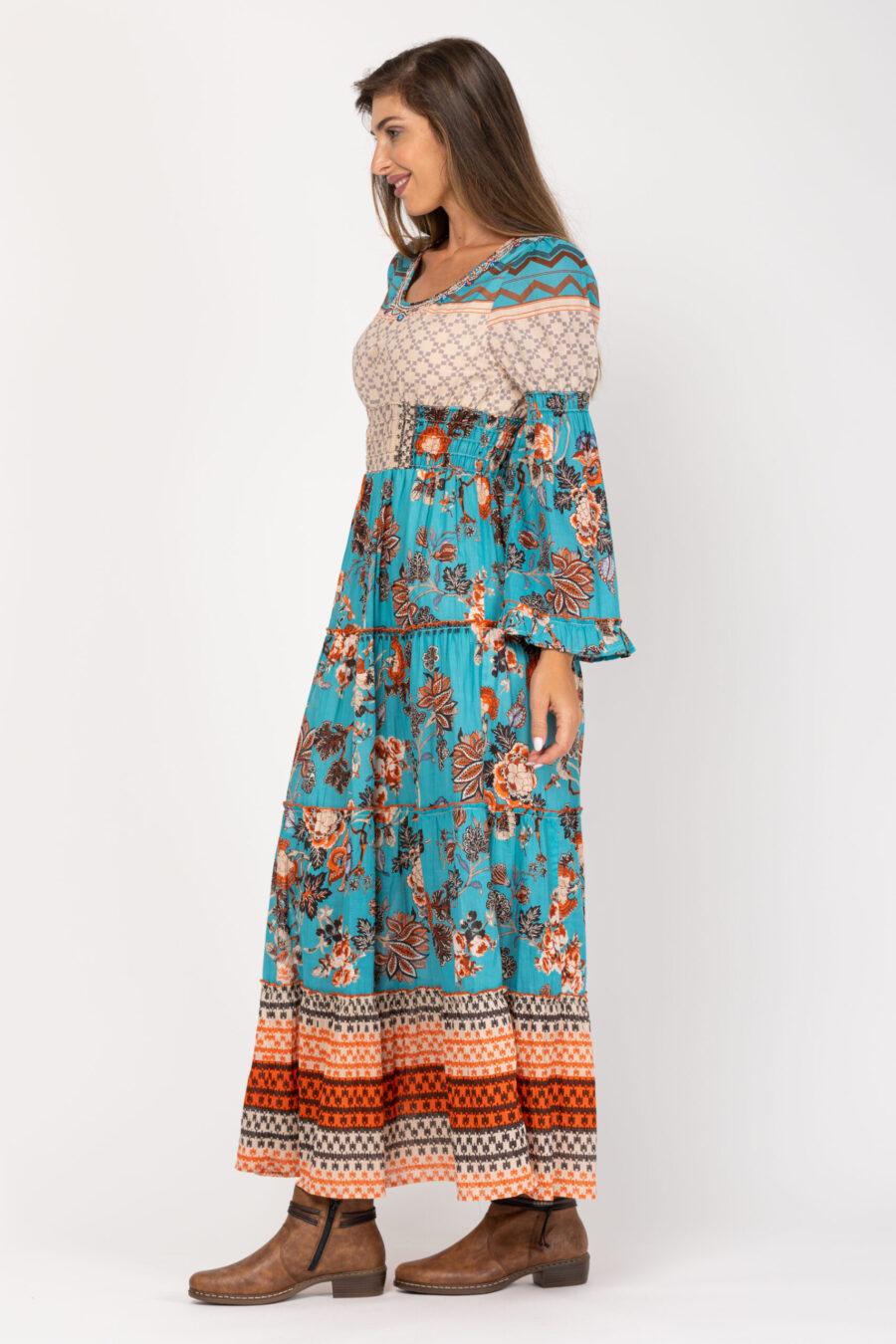 peace&love by calao VESTIDO CON DIFERENTES ESTAMPADOS PR8128V Tienda