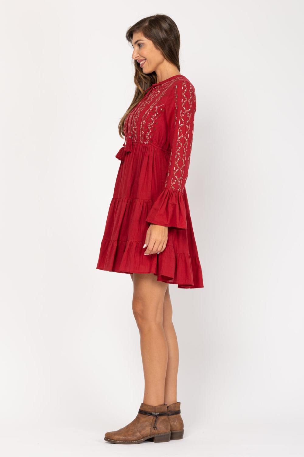 peace&love by calao VESTIDO LISO PR8227V Mejor oferta