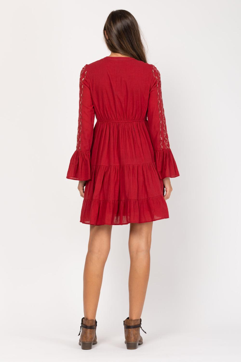peace&love by calao VESTIDO LISO PR8227V Mejor oferta