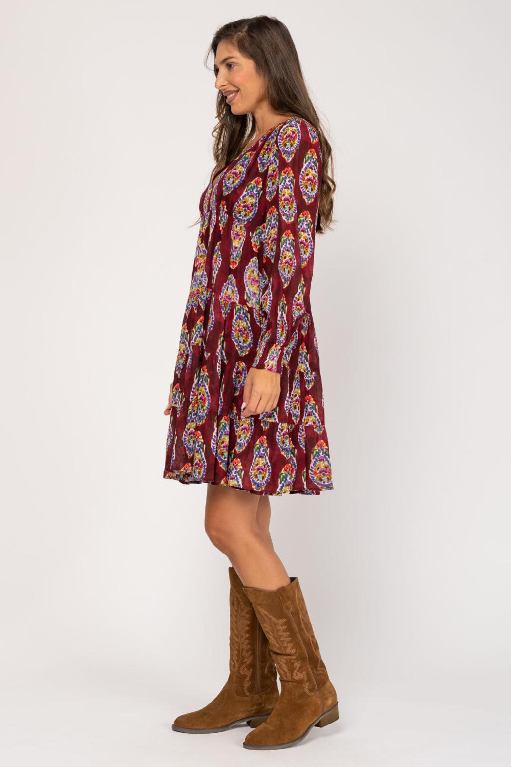 peace&love by calao VESTIDO ESTAMPADO PR8254V Rebajas online
