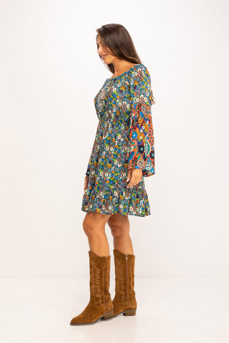 peace&love by calao VESTIDO ESTAMPADO PR1145V COMPRAR AHORA