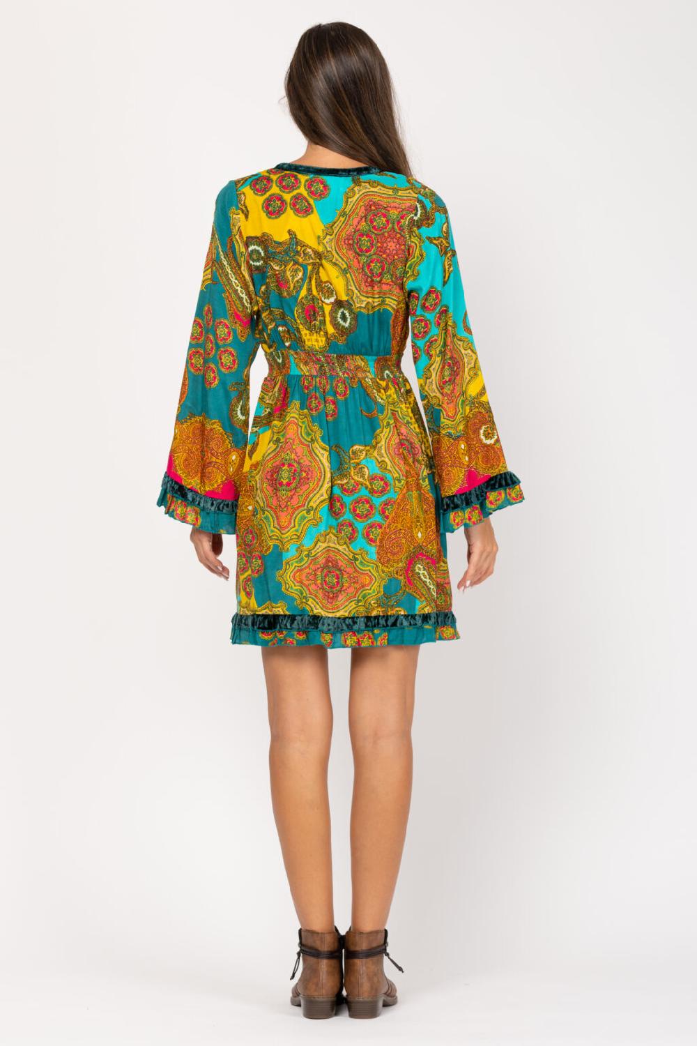 peace&love by calao VESTIDO ESTAMPADO PR8153V Promoción trimestral