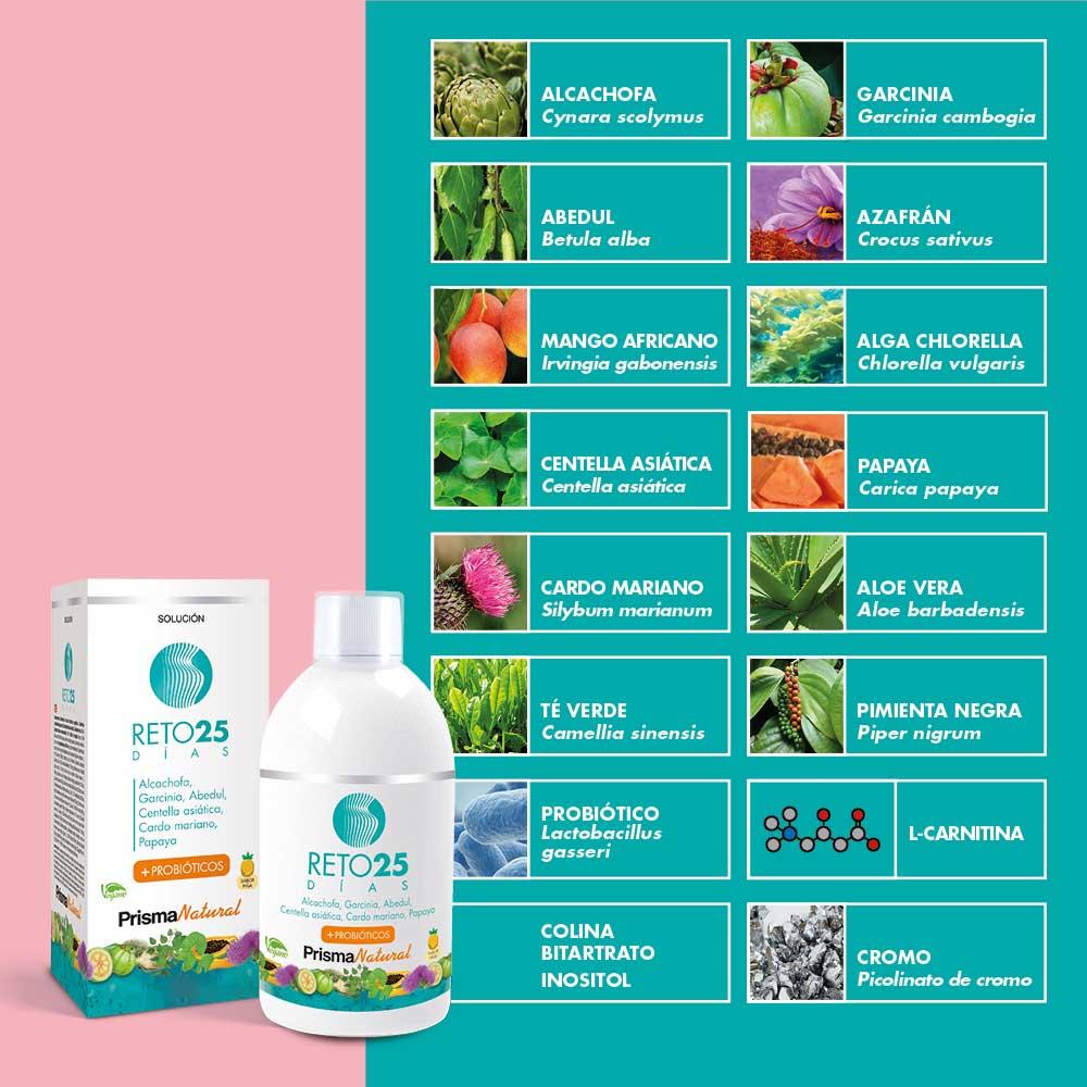 prisma natural RETO 25 DIAS 500ml Envío gratis