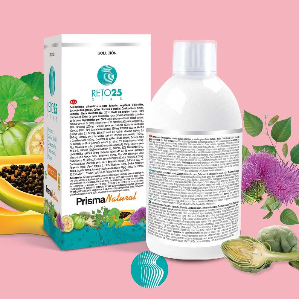prisma natural RETO 25 DIAS 500ml Envío gratis