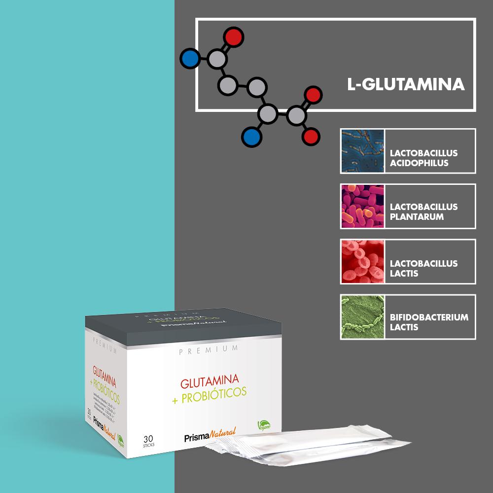 prisma natural GLUTAMINA + PROBIÓTICOS Último día